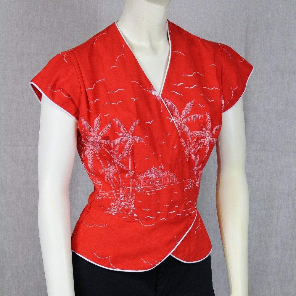 Cute Red Summer Top (Small)